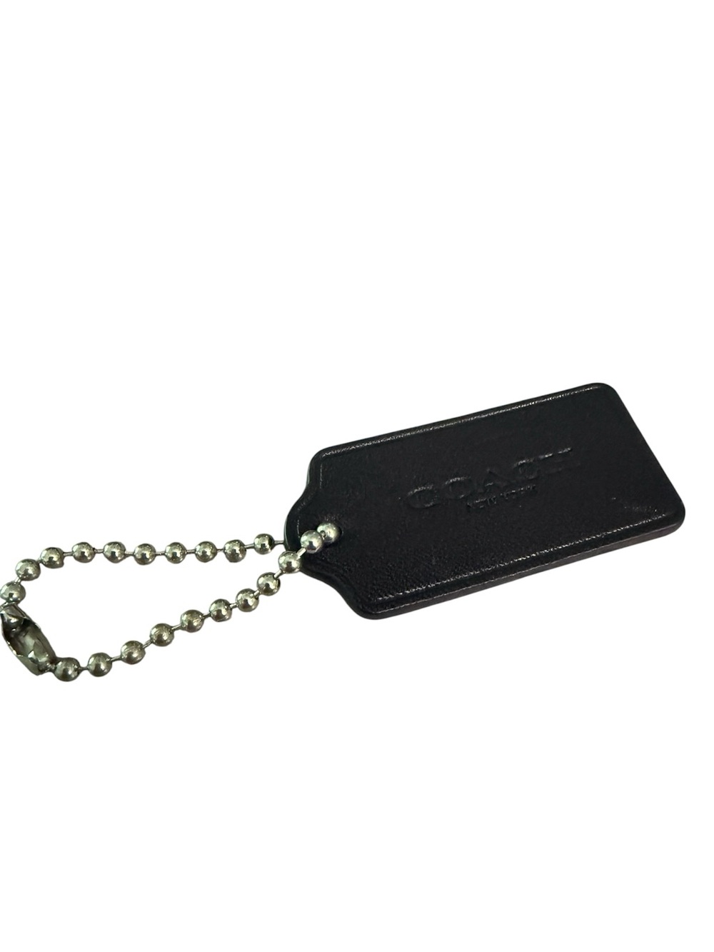 Coach Black Leather Custom MOM Hangtag - Picture 2 of 3